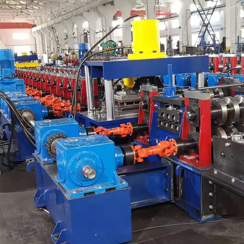 Guardrail Roll Forming Machine With Automatic Stacker