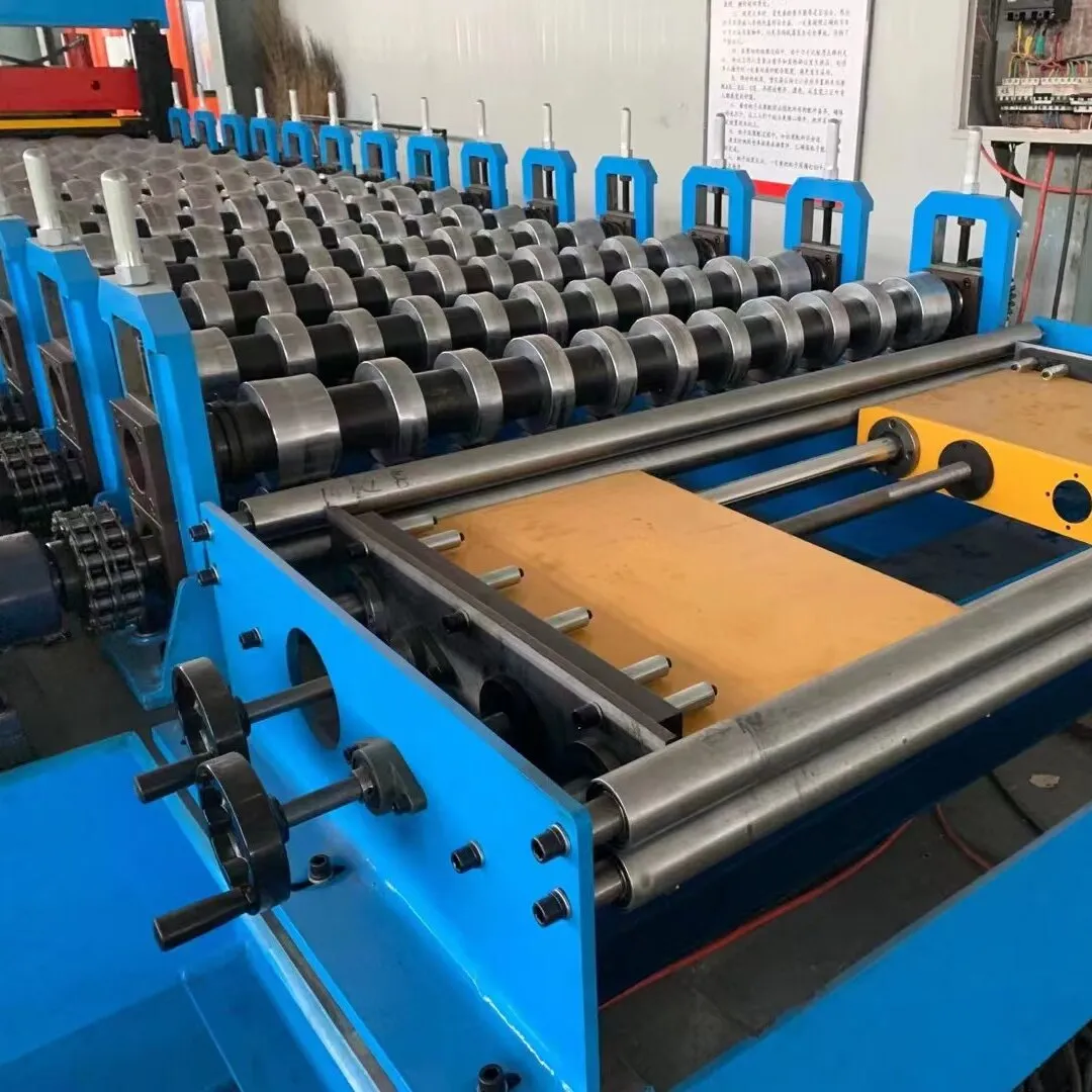 Roof Sheet Roll Forming Machine With Gear Box