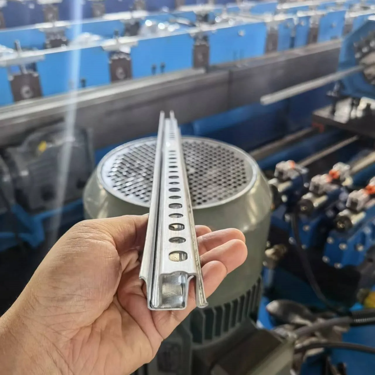 Din Rail Roll Forming Machine