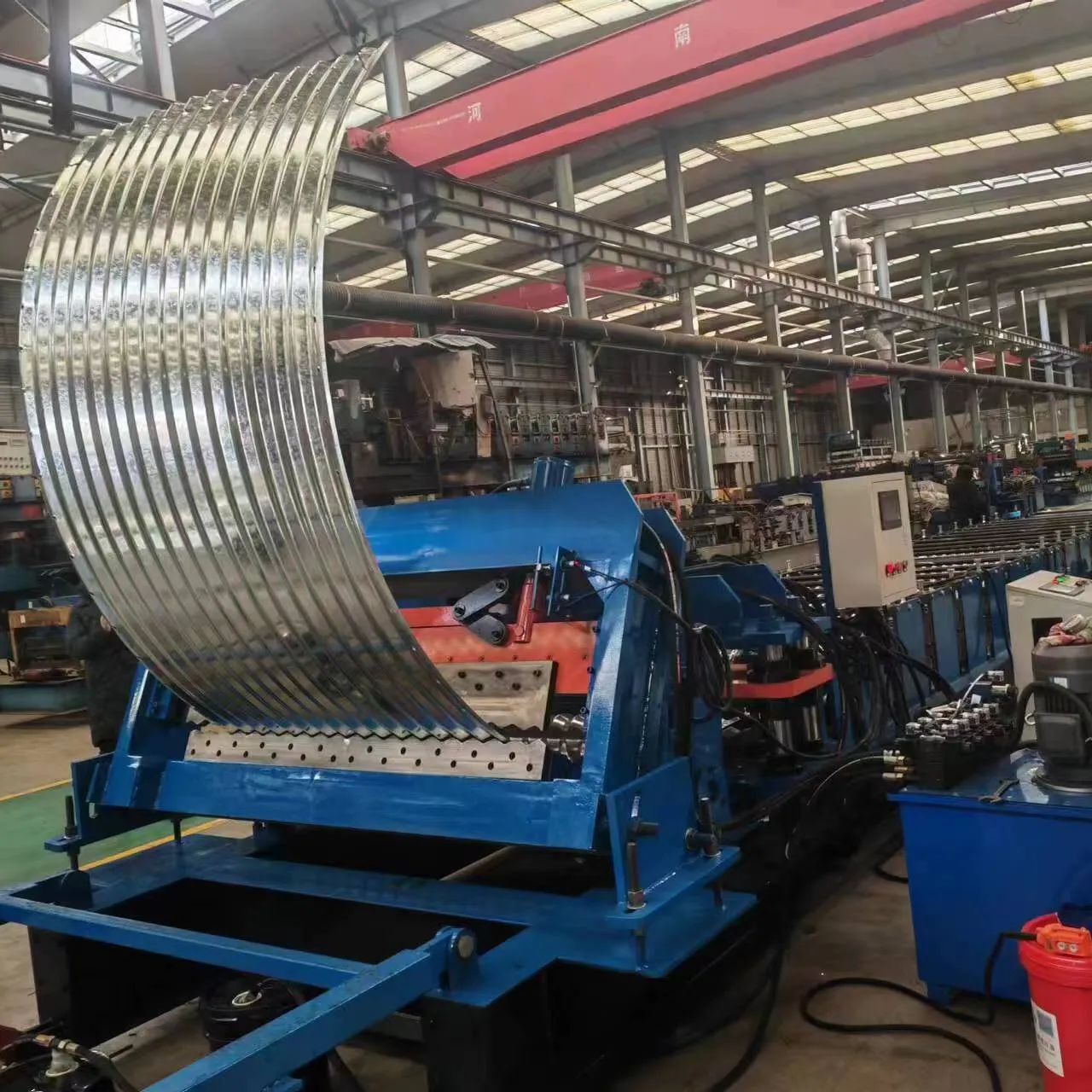 Grain Silo Roll Forming Machine