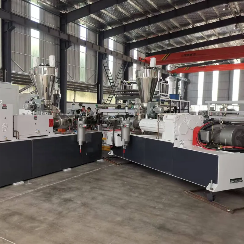 Pvc Roof Sheet Roll Forming Machine