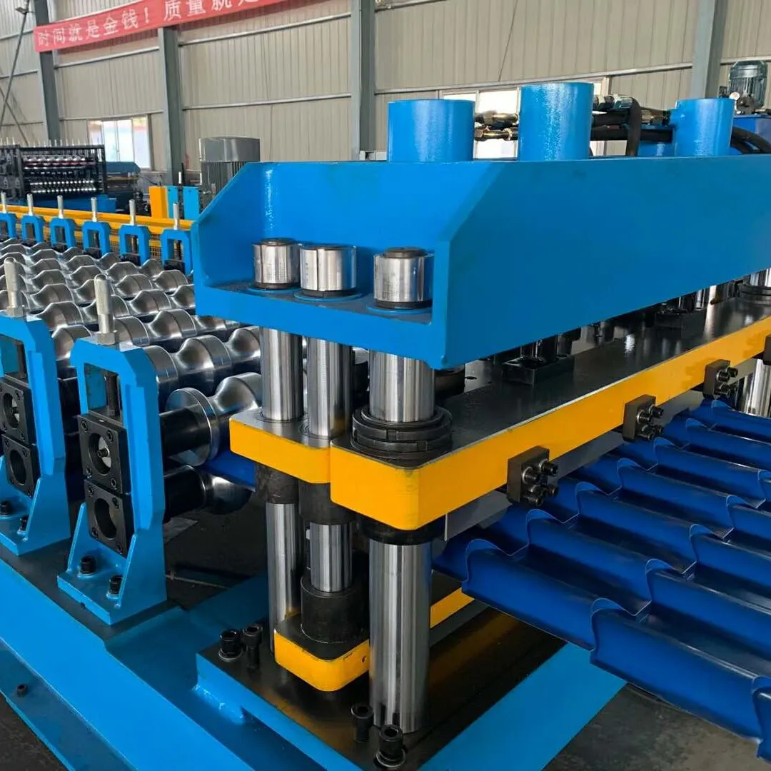 Glazed Tile Roof Sheet Roll Forming Machine