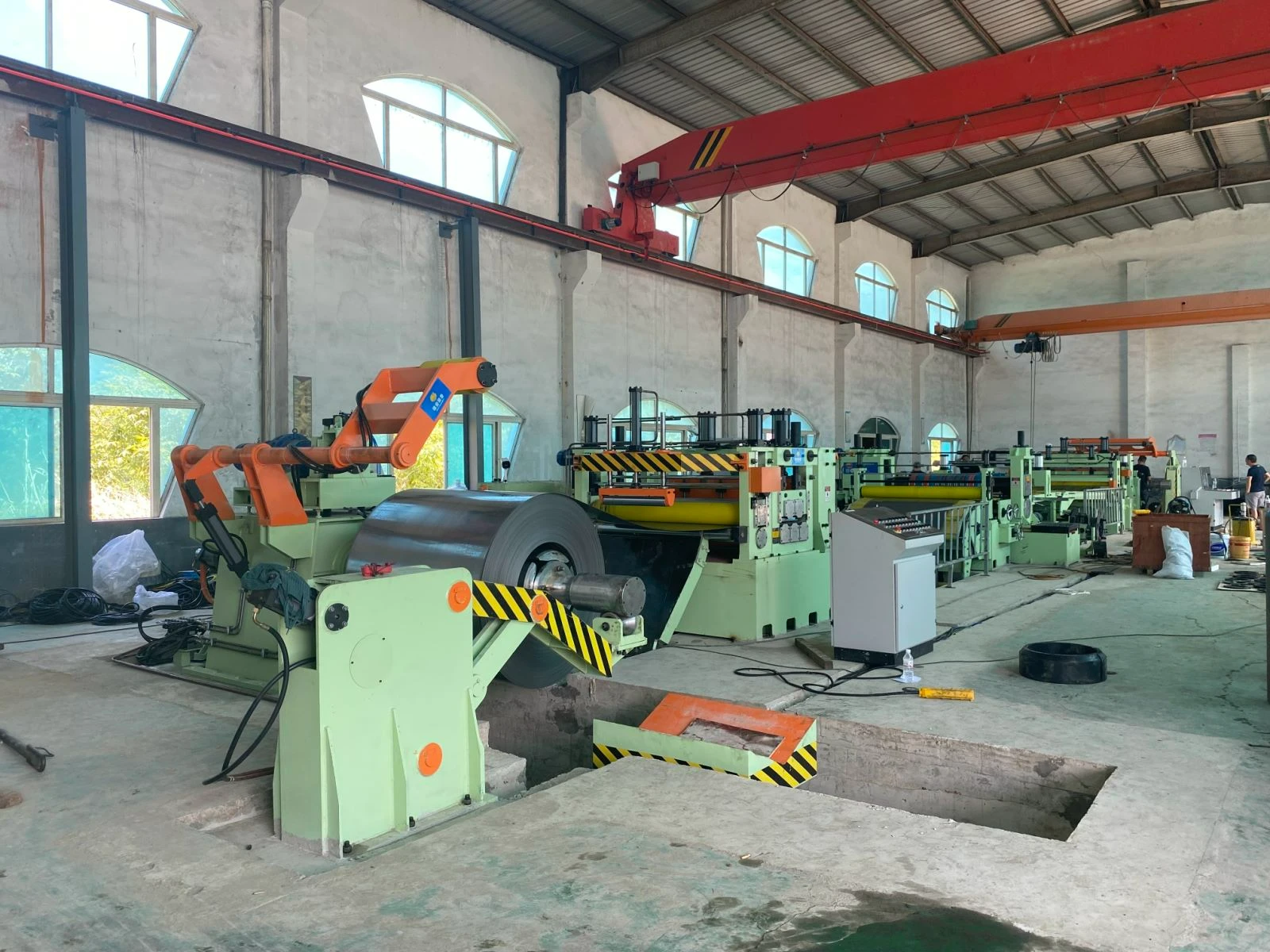 welded pipe production line